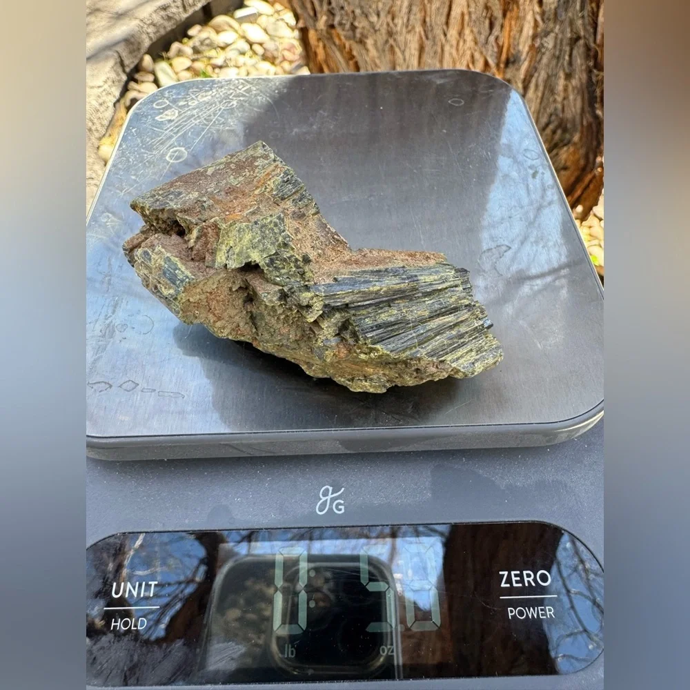 Green Tourmaline Specimen
